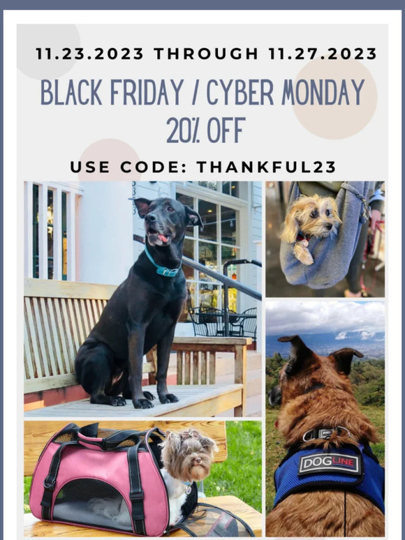 Take 20% Off - Now Through Monday!