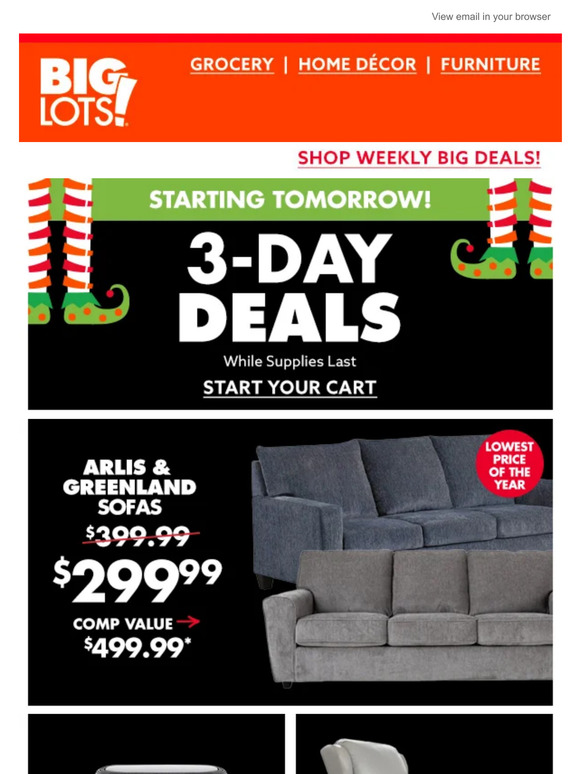 Black friday furniture deals shop 2020 big lots