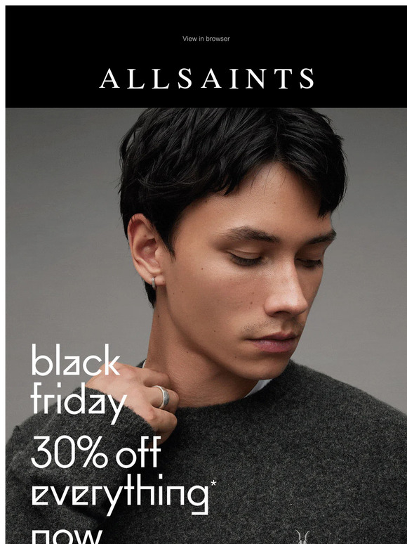 Winter warmers: 30% off all knitwear