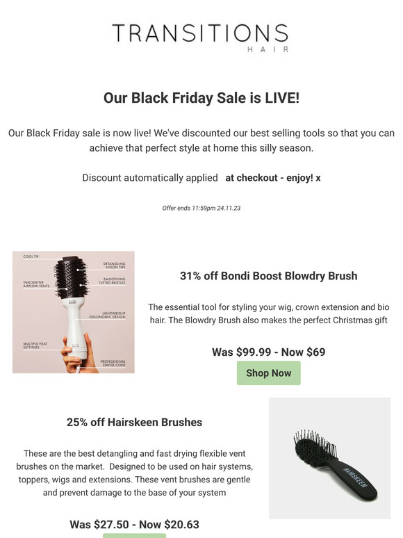 Black Friday Discounts Inside!