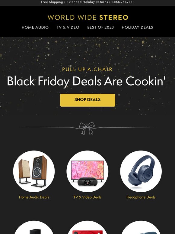 🎁 Black Friday Deals Are Cookin' 🎁