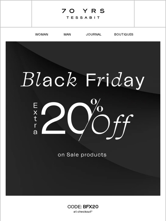 Black Friday starts now!