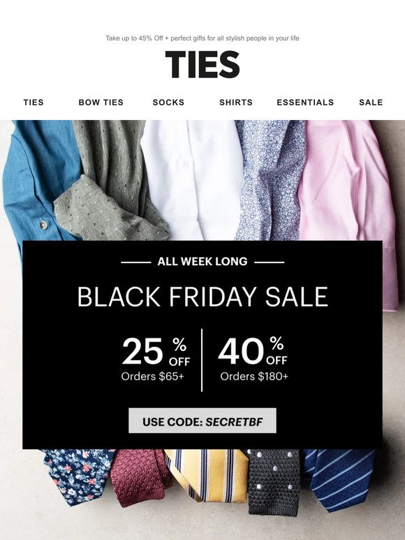 Get Ahead of the Crowd: Black Friday Sale Inside