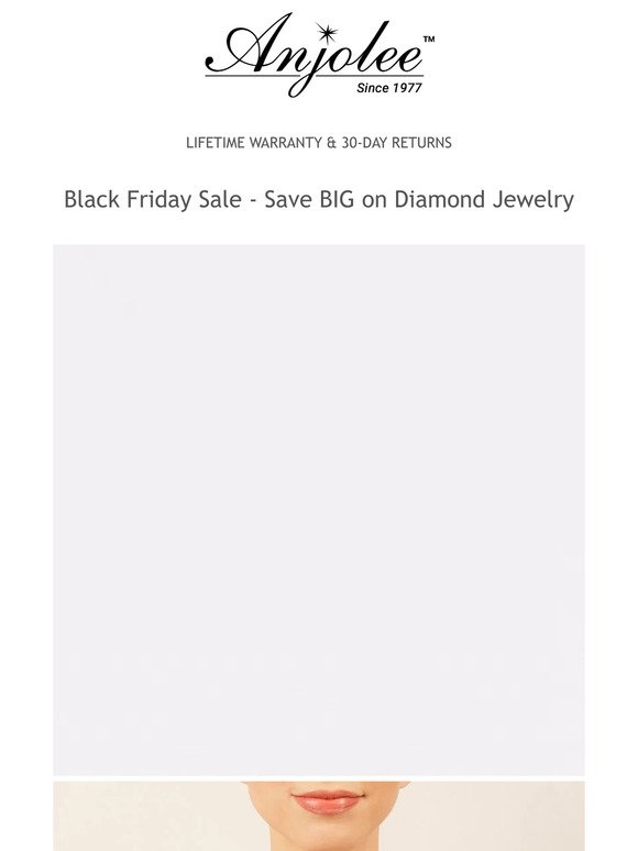 Black Friday Sale - Save BIG on Diamond Jewelry
