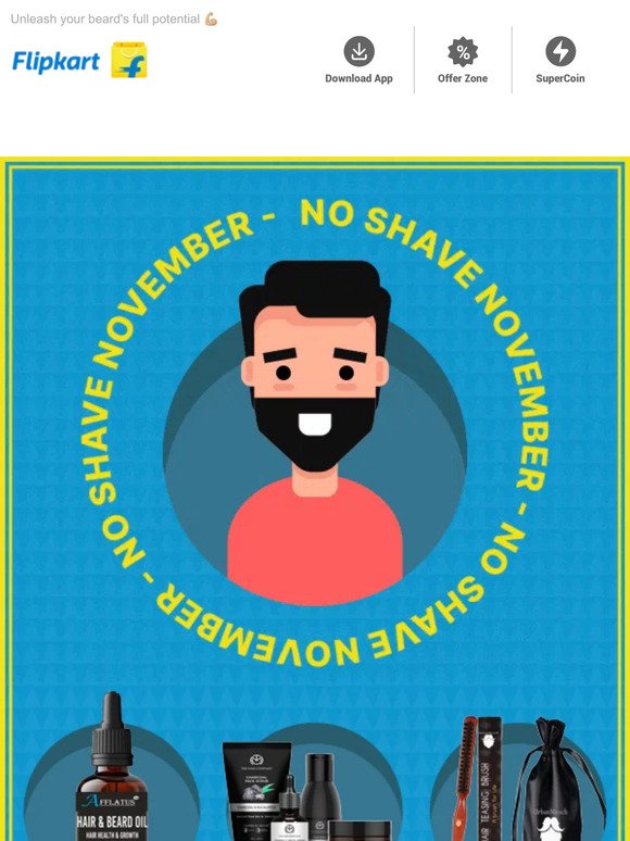 Join the No Shave November Movement with Confidence! 🧔‍♂️