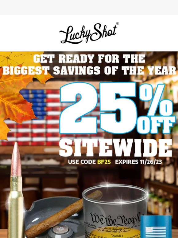 Happy Thanksgiving!  Get ready for the biggest savings of the year!!