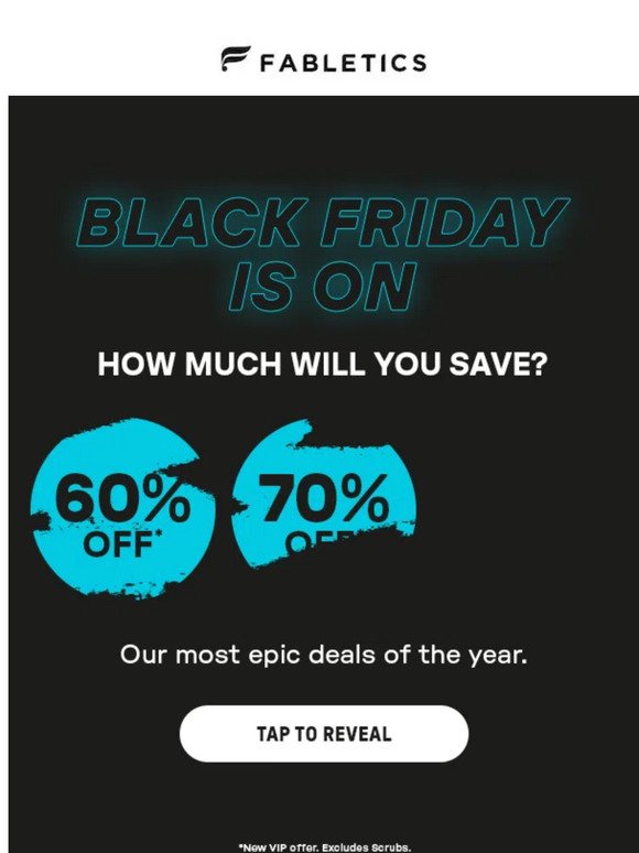 INSIDE: Your Exclusive Black Friday Offer