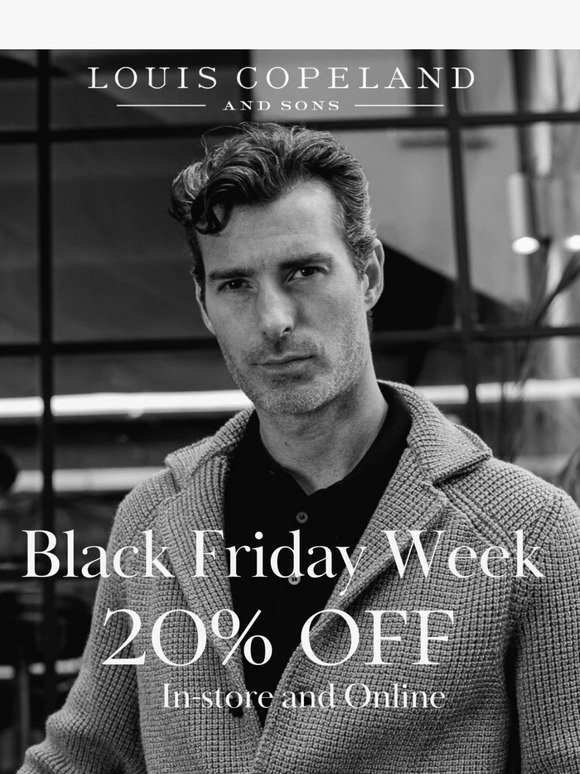 Wunderbar Louis Black Friday Bild