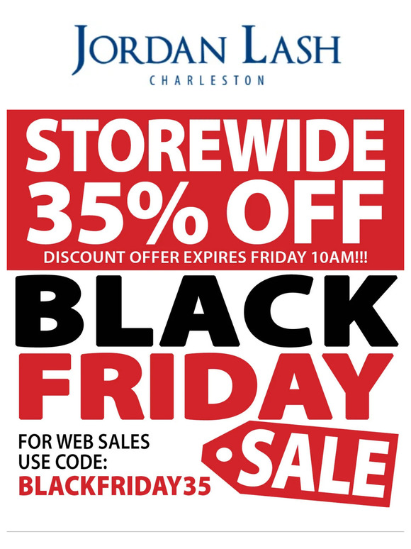 BLACK FRIDAY -  Best selection is NOW.