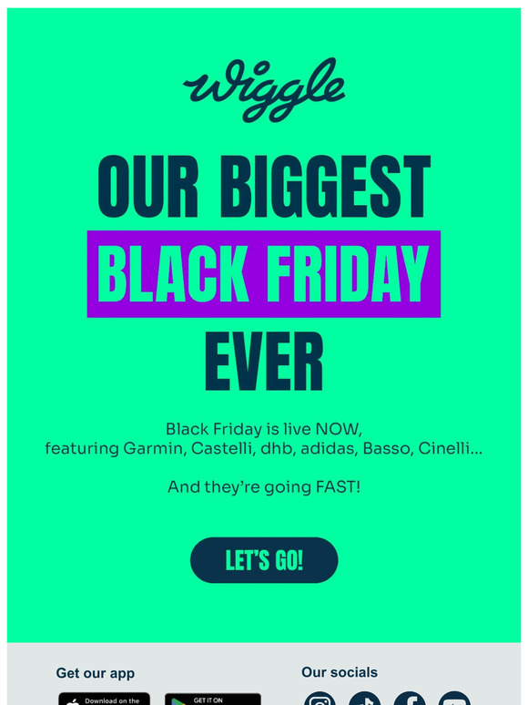Black Friday is now LIVE!