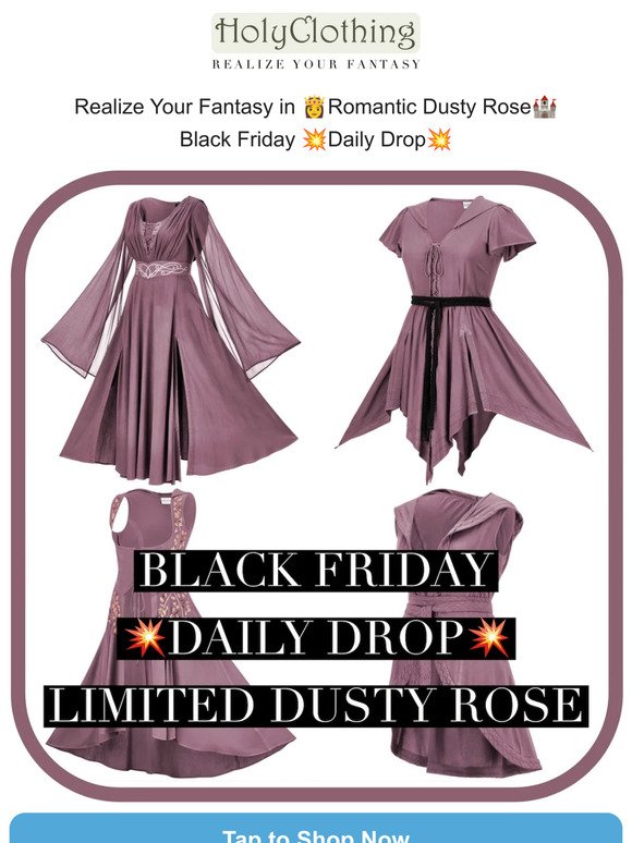 Limited Dusty Rose  💥Black Friday Drop💥