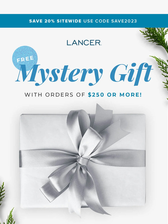 Your Mystery Gift is Waiting For You!