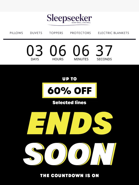 ⏰ Reminder: Black Friday Savings End Soon!