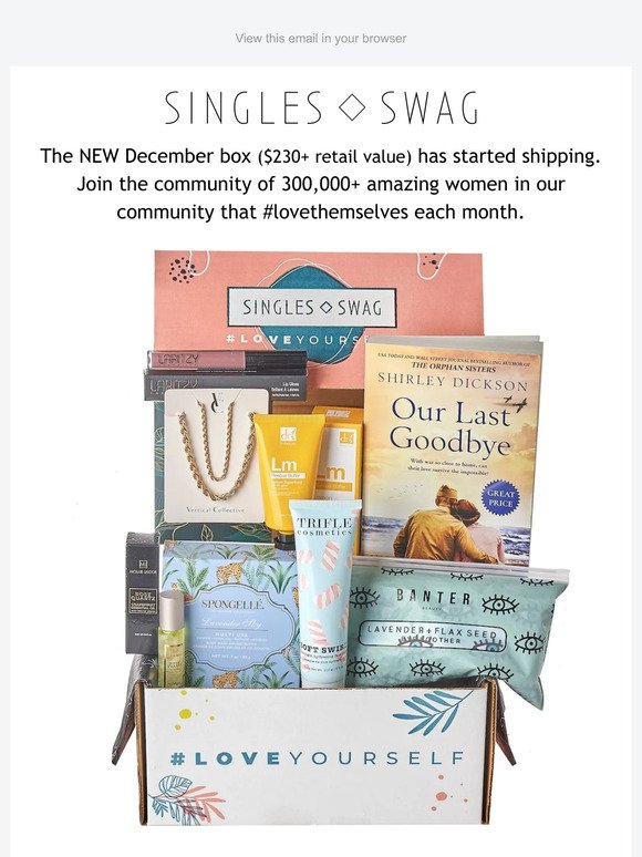 The December Box Starts Shipping This Week