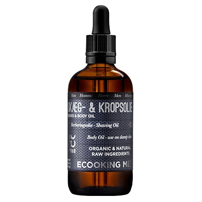 Image of Ecooking Men Skæg- & Kropsolie 100 ml.