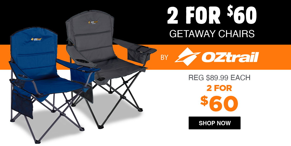 Getway Chairs by OZtrails