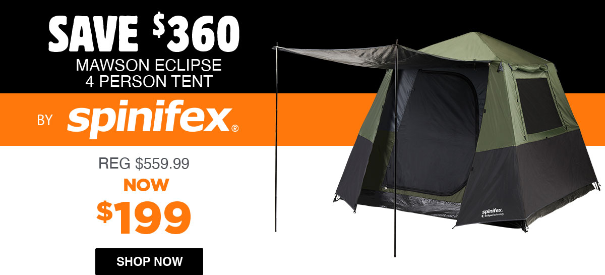 Mawson Eclipse 4 Person Tent by Spinifex
