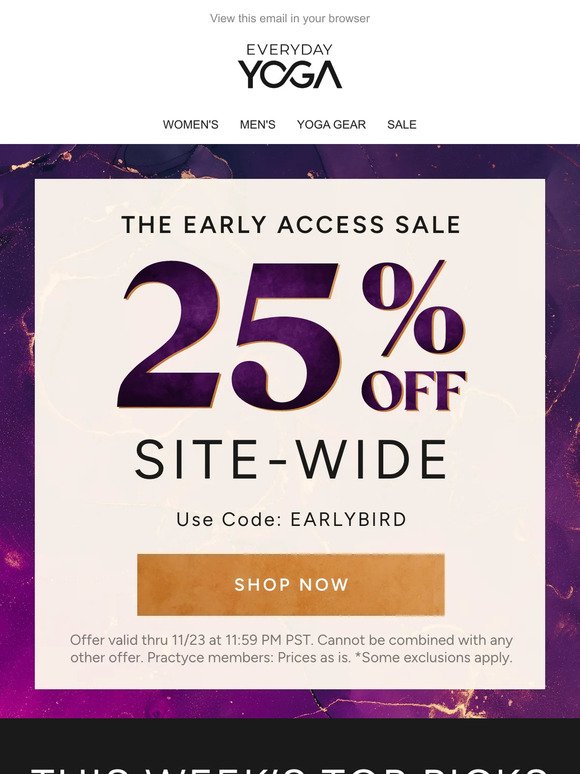 Shop & Save: 25% Off Site-Wide 🎉🎁