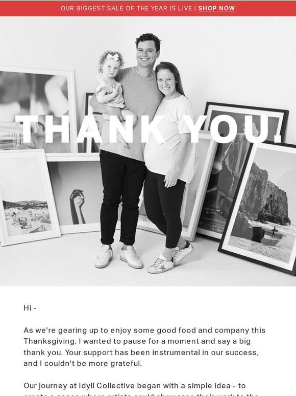 Grateful for Your Support, Idyll Collective