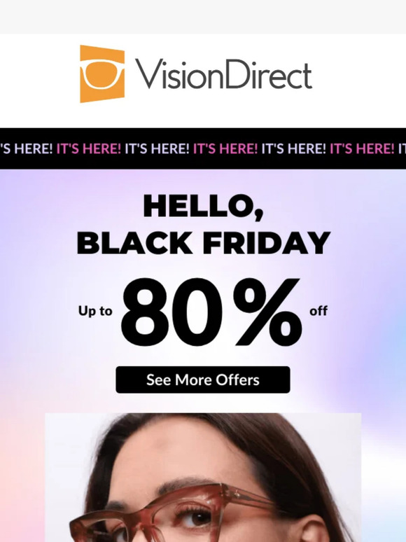 IT'S HERE! Get up to 80% off + more