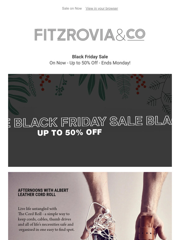 Black Friday Sale:  Up to 50% Off! Ends Monday.