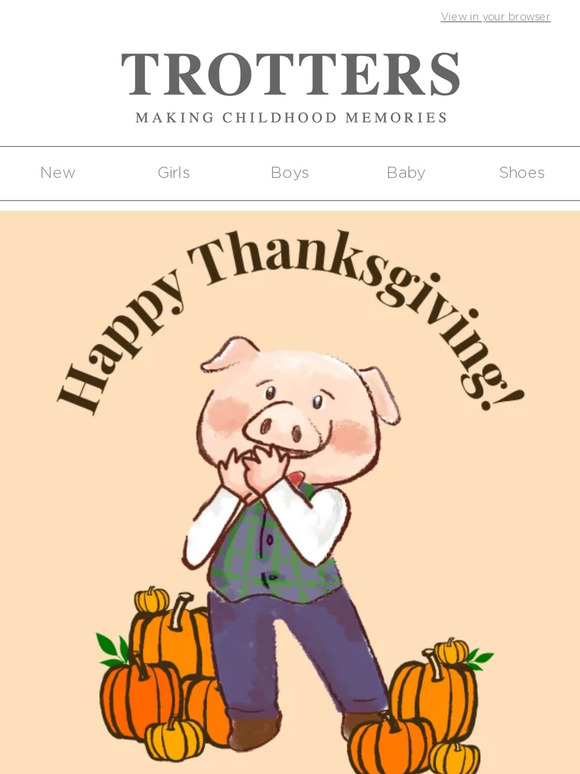 Happy Thanksgiving! 🥧
