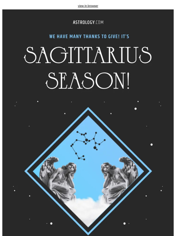 🔮 Hi —, Welcome Sagittarius Season with 30% Off