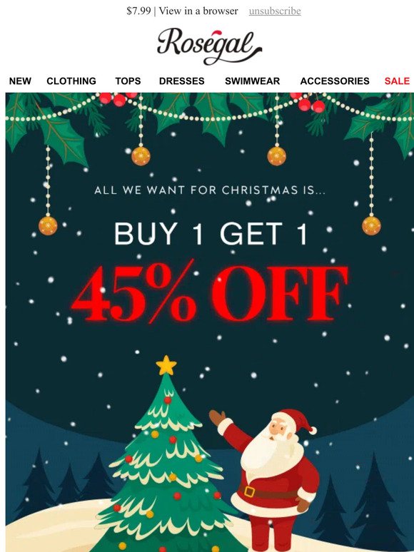 Your Christmas Checklist | 60% OFF