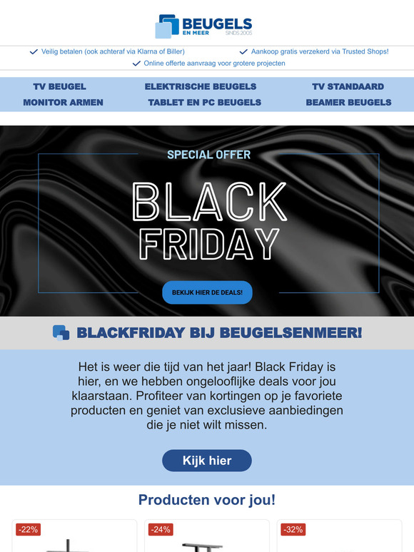 BlackFriday bij BeugelsenMeer!