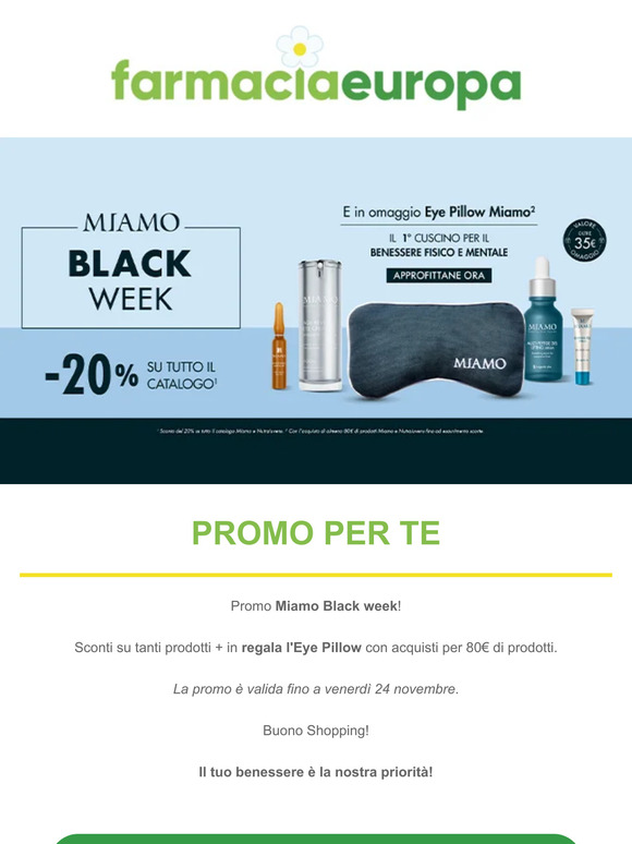 Promo Miamo: un regalo per te!