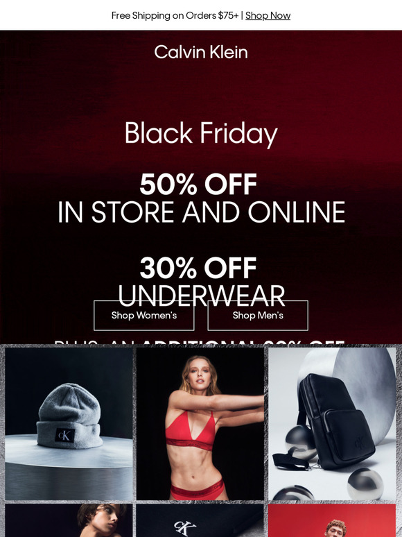 50% off in Store and Online + Extra 20% off Your Entire Purchase