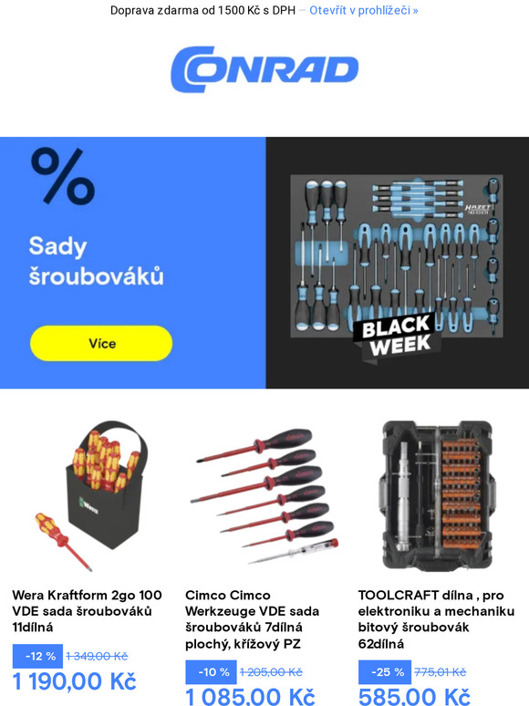 BLACK WEEK ✂ Podívejte se na nejlepší nabídky!