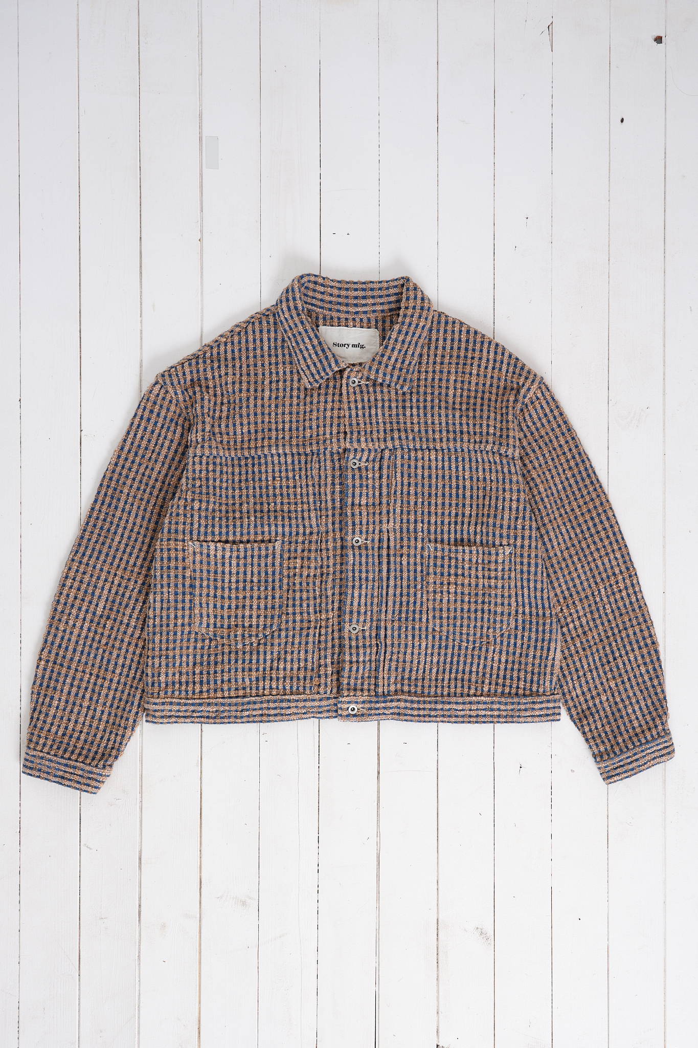 STORY mfg: Special Release : Sundae Jacket in Wobbly Waffle