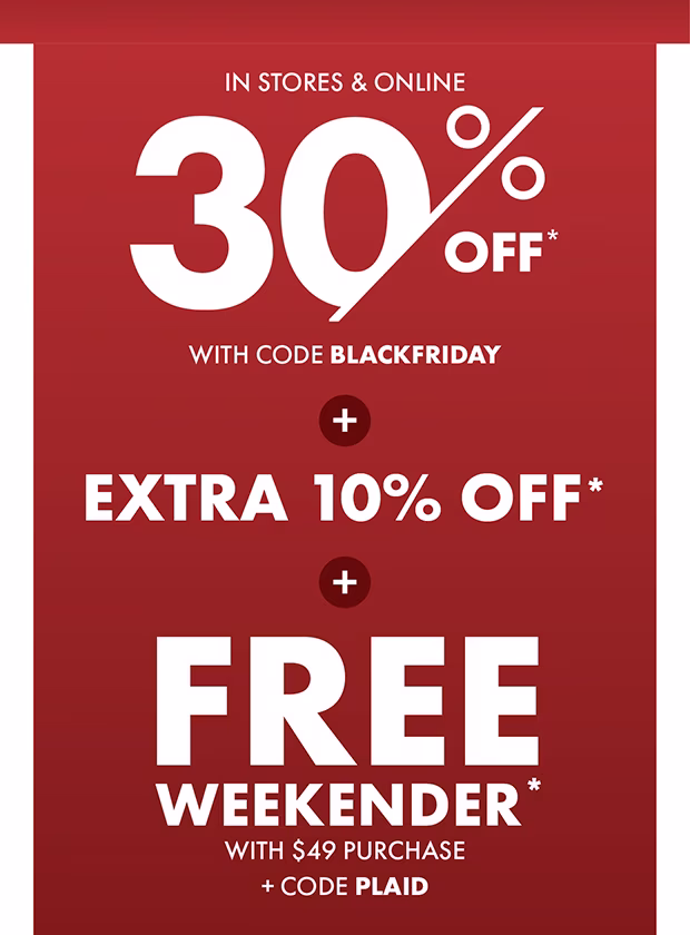 30% OFF*