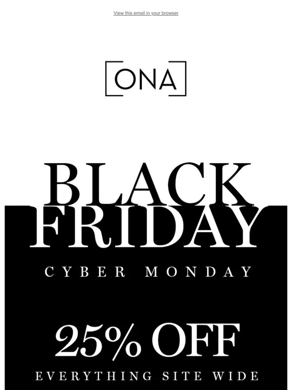ONA 🔥 Our biggest sale of the year! Milled