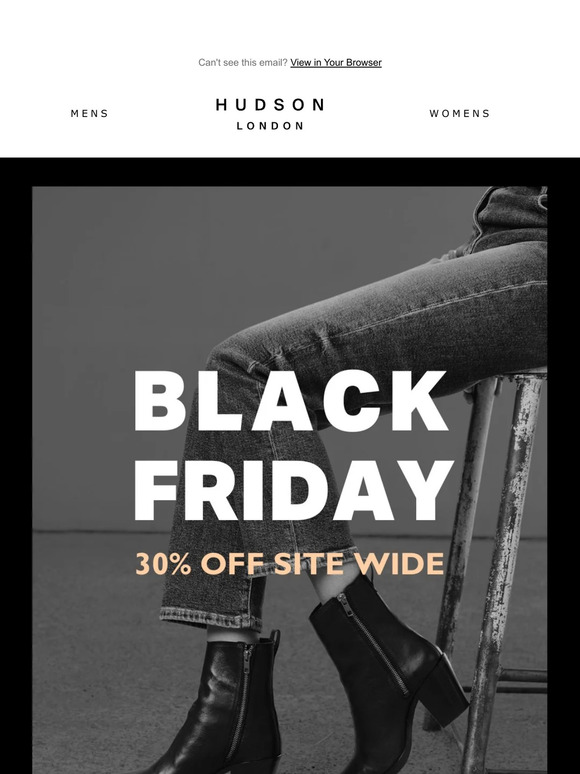 Black Friday has arrived | 30% off site wide