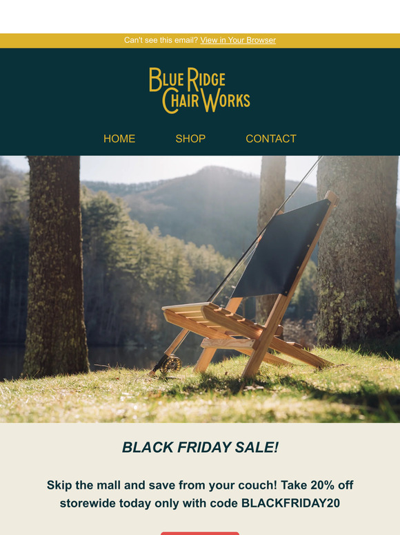 BLACK FRIDAY SALE -  20% OFF STOREWIDE!