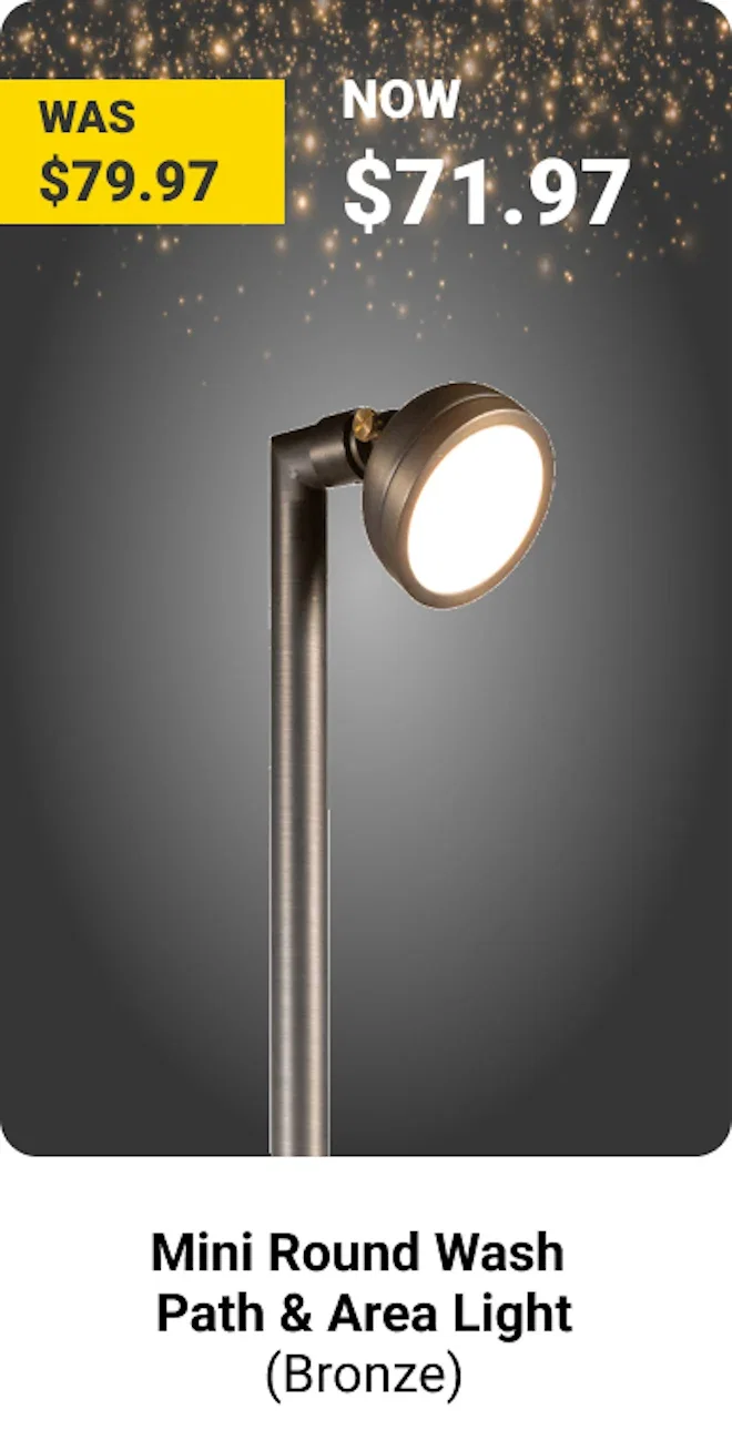 Conehead Brass Path & Area Light (Bronze)