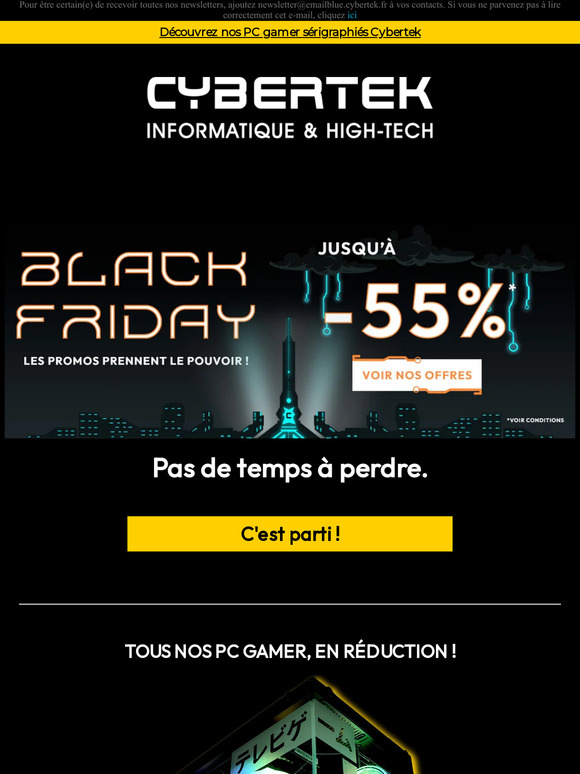Black Friday : Il est enfin là !