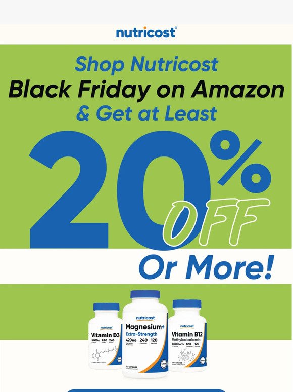Amazon Black Friday Savings 😀