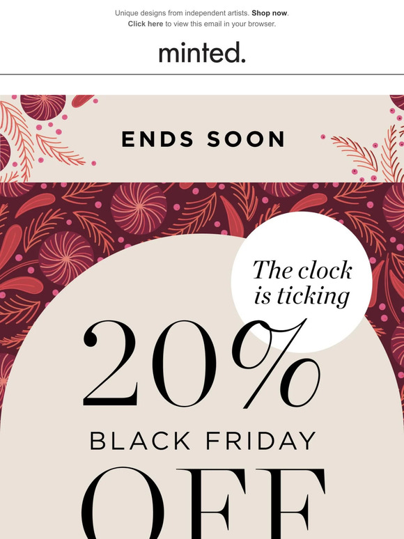 Last chance: Black Friday