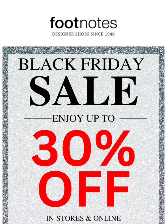 Black Friday Sale Happening Now!