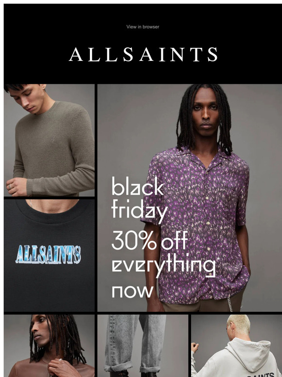 Black Friday 30% Off ALL New Arrivals