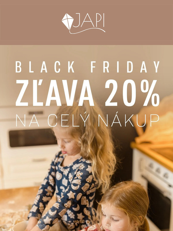 🖤 BLACK FRIDAY už len posledné 3 dni