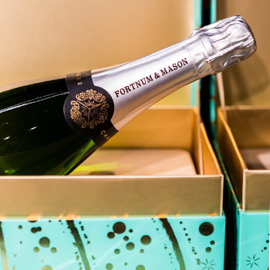 Personalised Champagne & Chocolate Gift Box