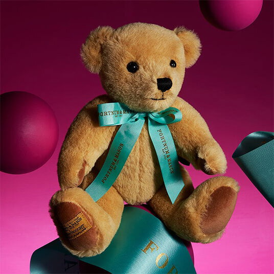 NEW! Fortnum's Truffle the Bear with Eau de Nil Ribbon