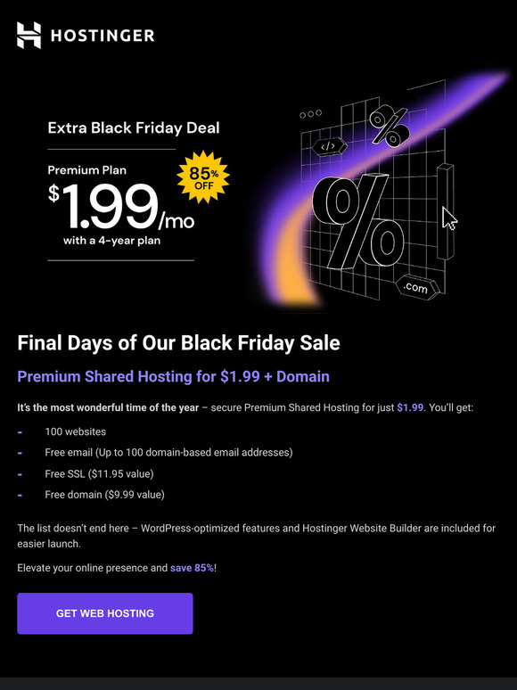 Don't miss out on Black Friday savings
