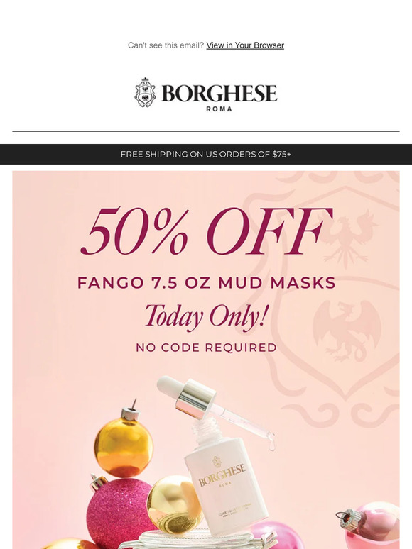 Last Chance: 50% off Select Fango Mud Masks