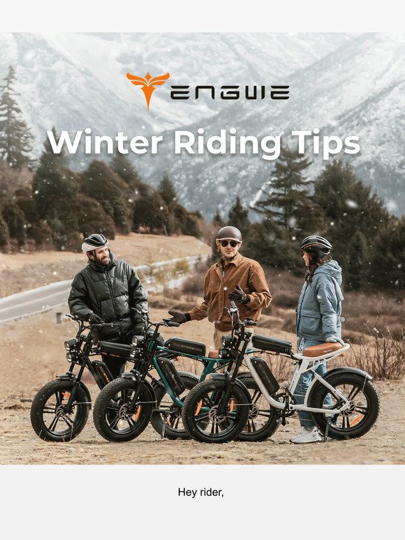 5 Tips You Need to Know for Winter Riding. ❄️
