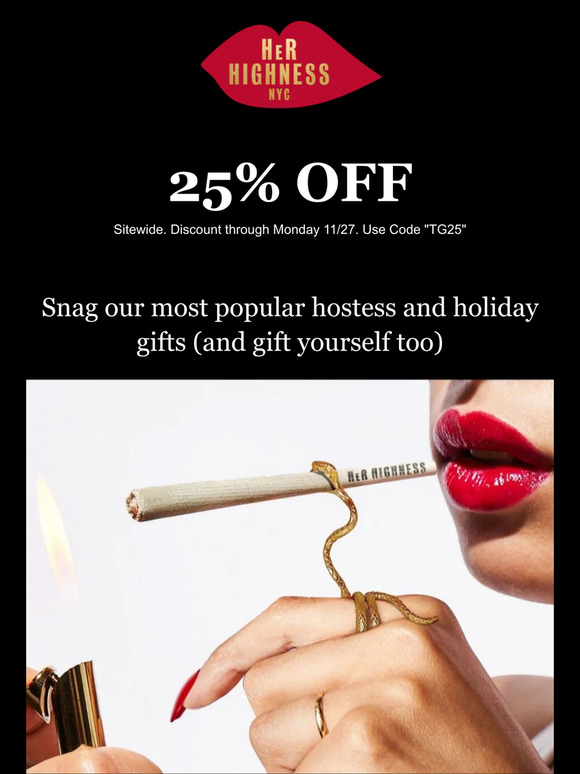 shop all weekend 25% off